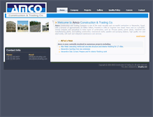 Tablet Screenshot of amcotrading.com